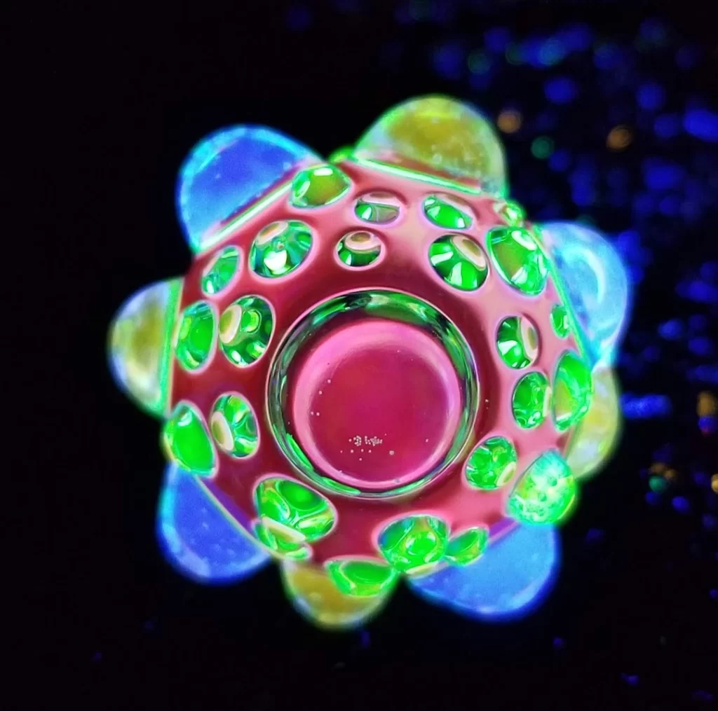 uranium glass marble